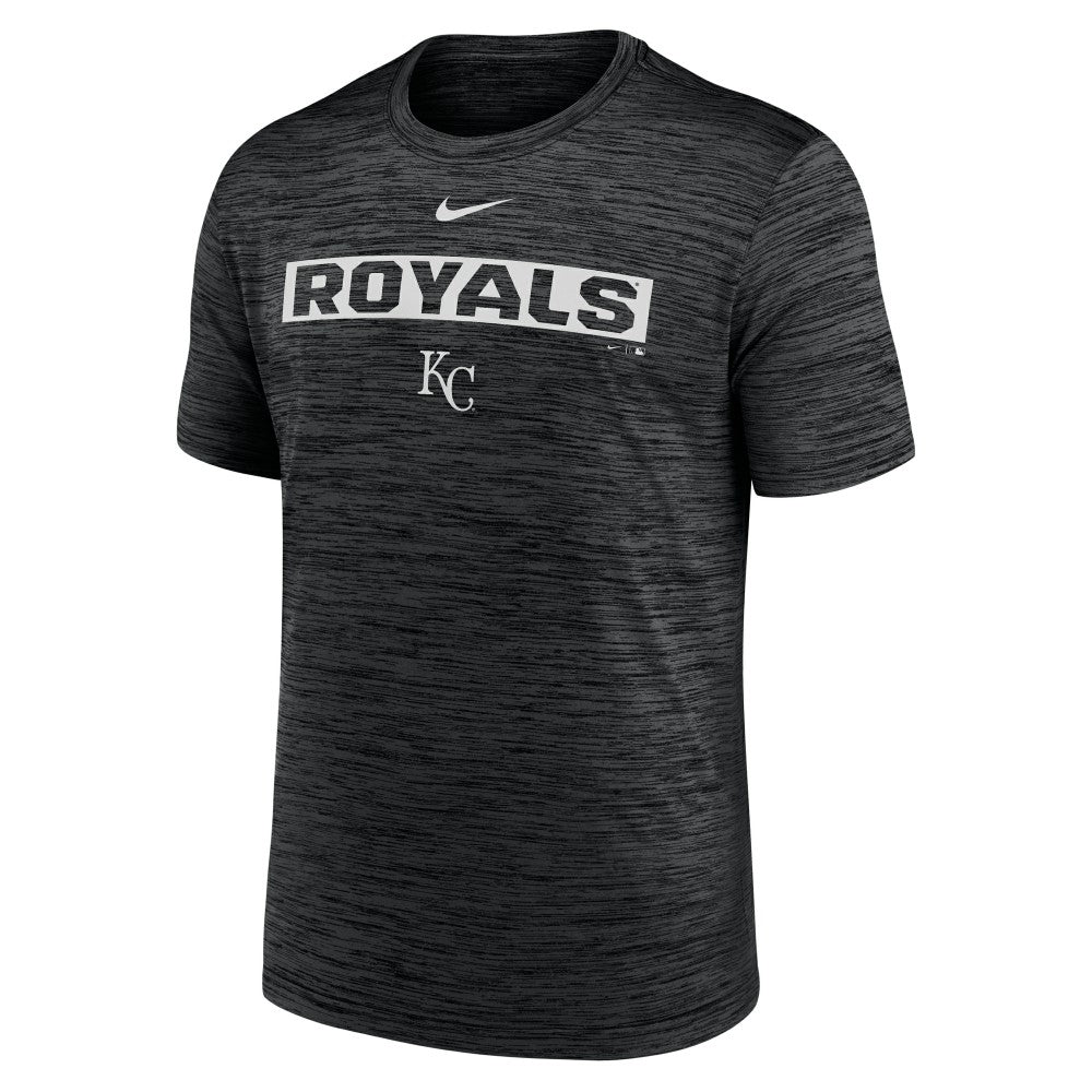 Kansas City Royals Velocity Dri-FIT T-Shirt - Black | Nike
