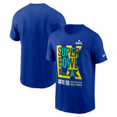 Super Bowl LX Essential T-Shirt - Royal | Nike cheap