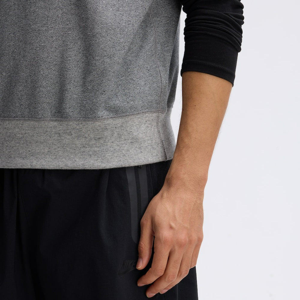 Pittsburgh Steelers IconicFleece Short Sleeve Sweatshirt - Athletic Heather Gray online