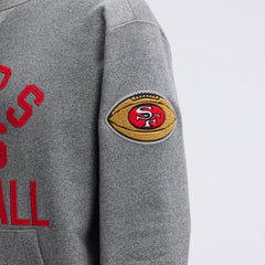 San Francisco 49ers IconicFleece Pocket Sweatshirt - Athletic Heather Gray online