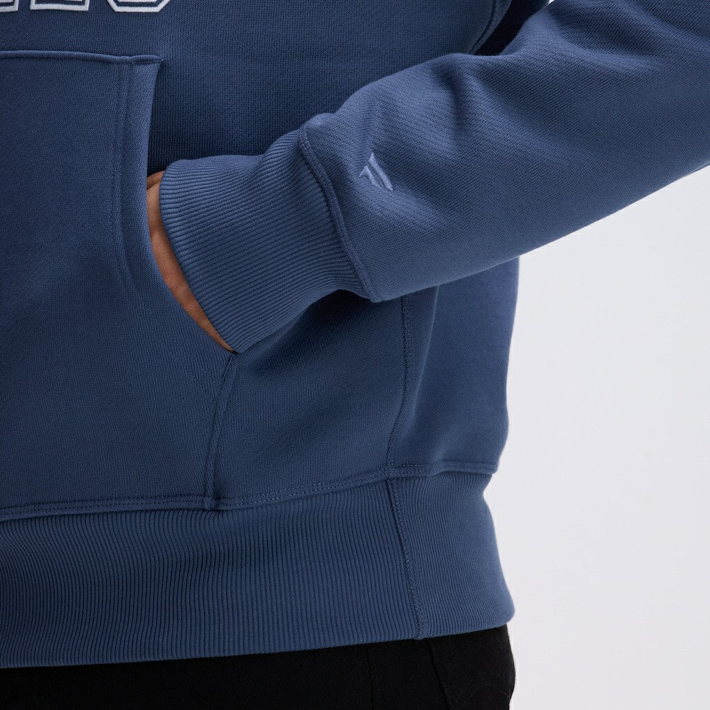 Buffalo Bills IconicFleece Flocked Hoodie - Royal on sale