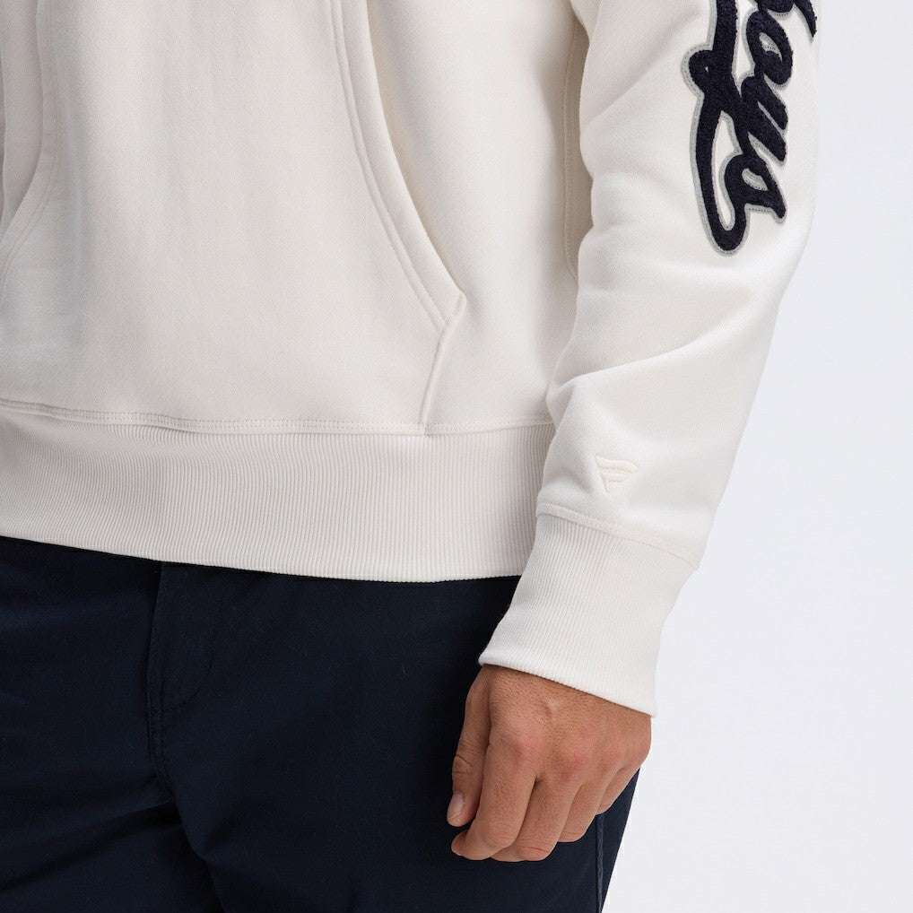 Dallas Cowboys IconicFleece Letterman Hoodie - Oatmeal for sale