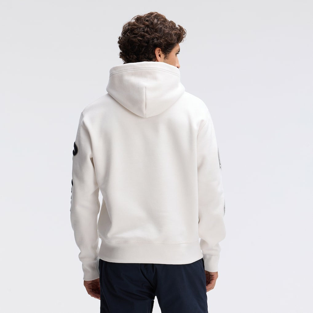 Dallas Cowboys IconicFleece Letterman Hoodie - Oatmeal for sale