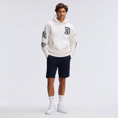 Dallas Cowboys IconicFleece Letterman Hoodie - Oatmeal for sale