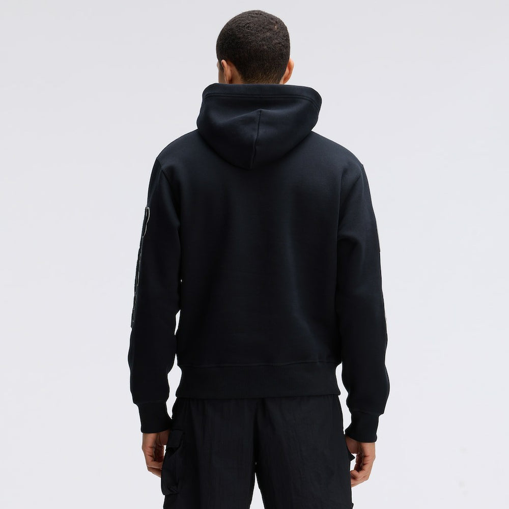 Las Vegas Raiders IconicFleece Letterman Hoodie - Black for sale