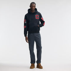 Kansas City Chiefs IconicFleece Letterman Hoodie - Black for sale