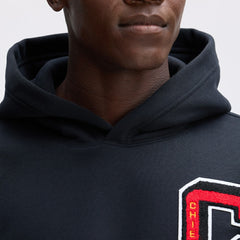 Kansas City Chiefs IconicFleece Letterman Hoodie - Black for sale