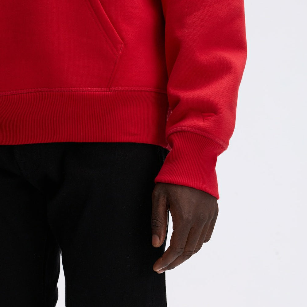 San Francisco 49ers IconicFleece Flocked Hoodie - Scarlet cheap