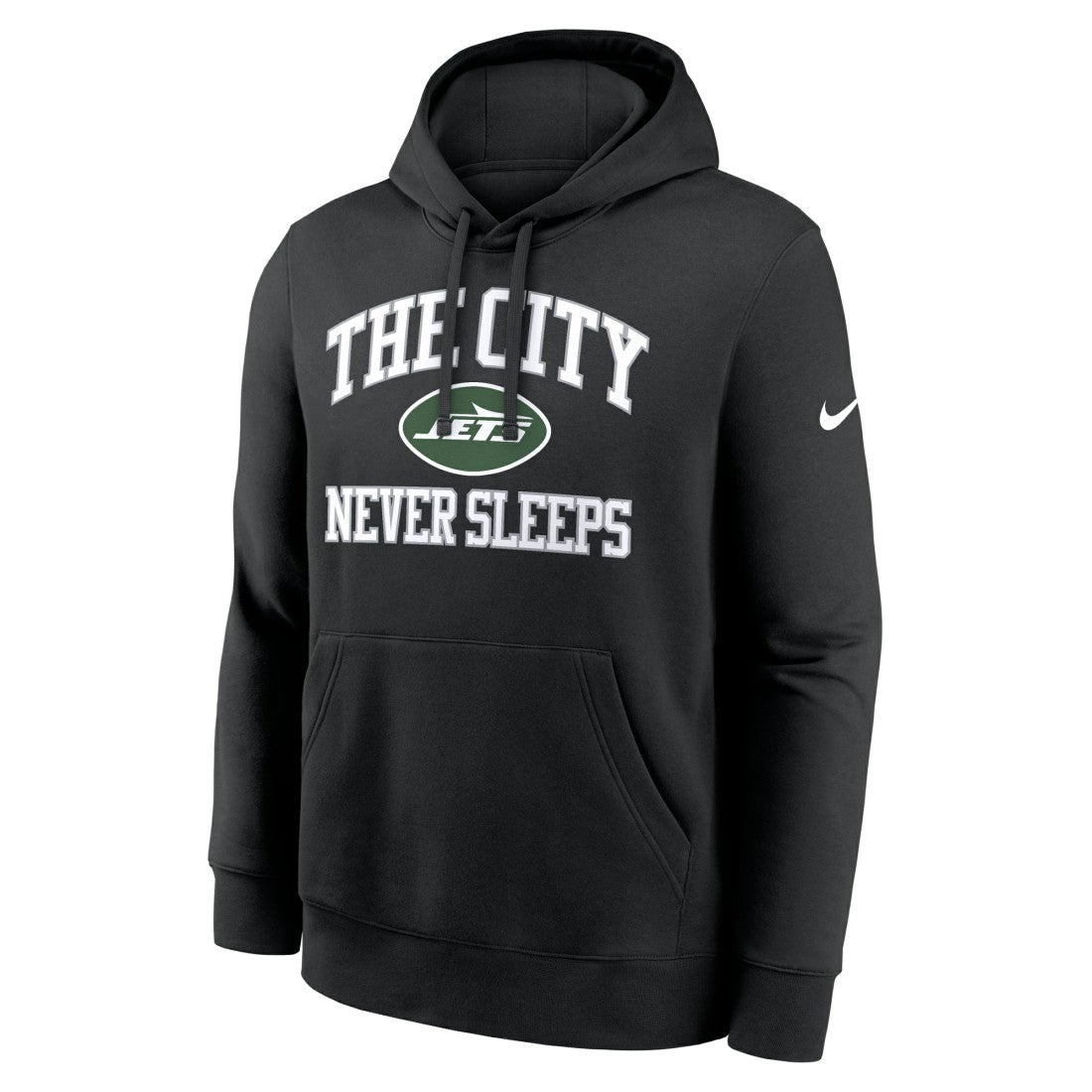 New York Jets The City Never Sleeps Club Fleece Hoodie - Black | Nike sale