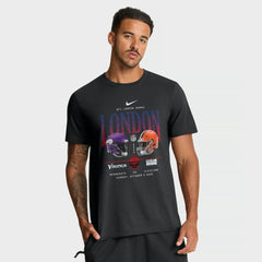 Minnesota Vikings vs. Cleveland Browns International Games London 2025 T-Shirt - Black | Nike sale