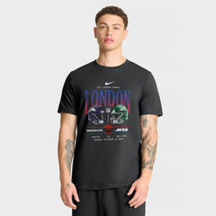 Denver Broncos vs. New York Jets International Games London 2025 T-Shirt - Black | Nike cheap