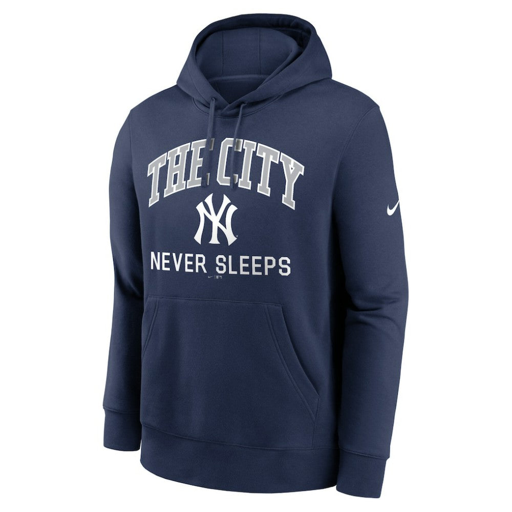 New York Yankees The City Never Sleeps Club Hoodie - Navy | Nike