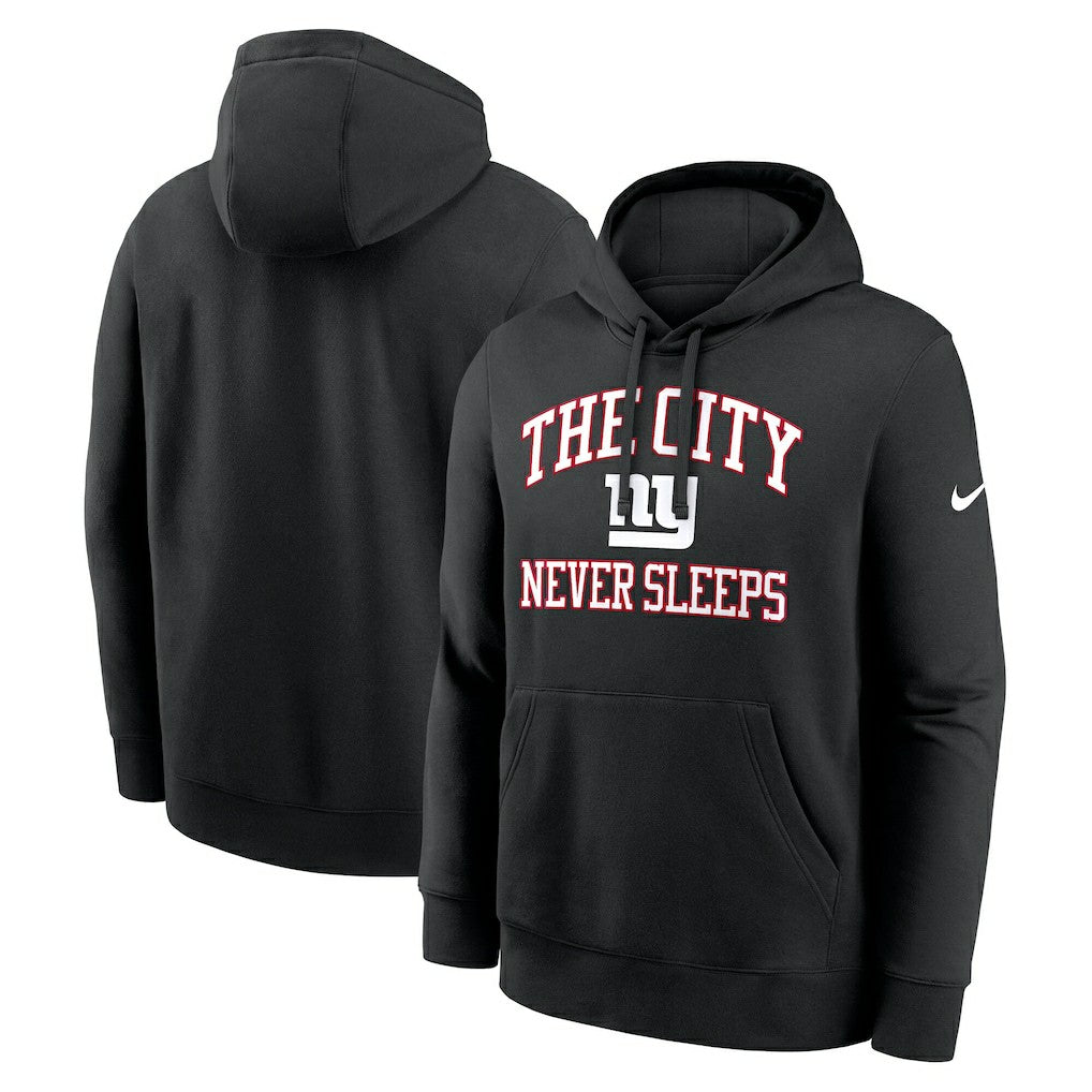 New York Giants The City Never Sleeps Club Fleece Hoodie - Black | Nike cheap