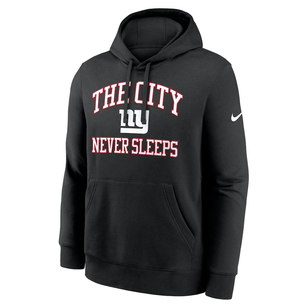 New York Giants The City Never Sleeps Club Fleece Hoodie - Black | Nike cheap