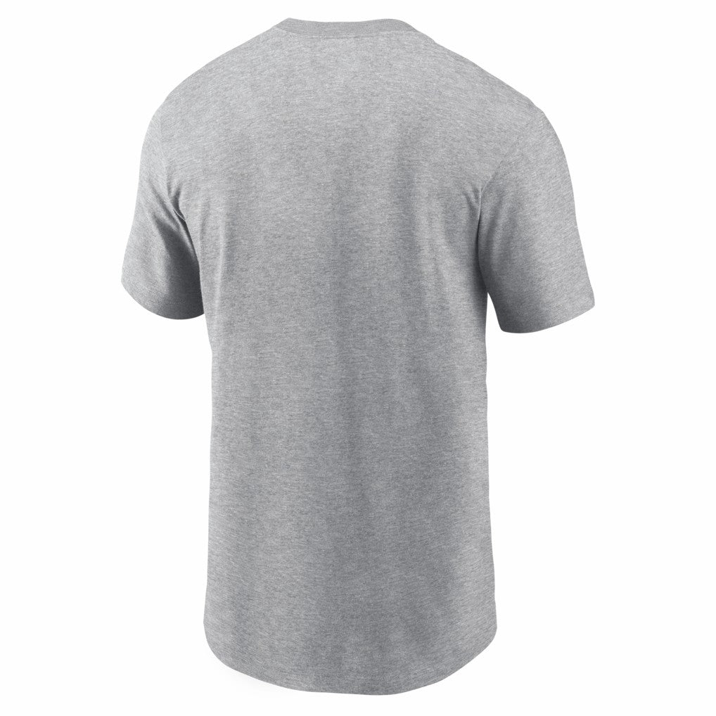 New England Patriots 2025 AFC Champions Locker Room Trophy Collection Tall T-Shirt - Heather Gray | Nike for sale