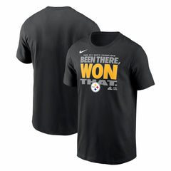 Pittsburgh Steelers 2025 AFC North Division Champions Locker Room Trophy Collection T-Shirt - Black | Nike cheap