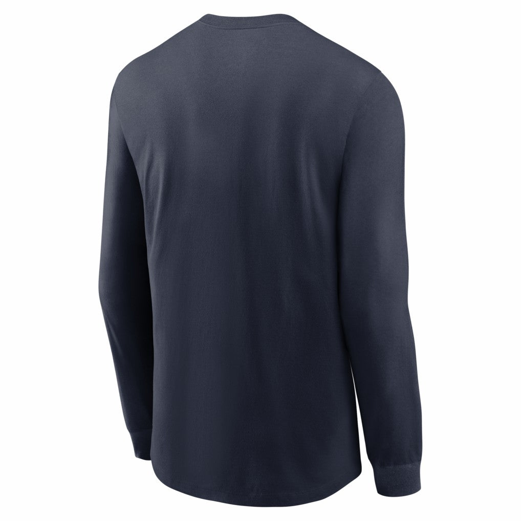 Chicago Bears 2025 NFC North Division Champions Locker Room Trophy Collection Long Sleeve T-Shirt - Navy | Nike for sale