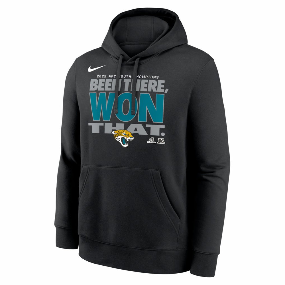 Jacksonville Jaguars 2025 AFC South Division Champions Locker Room Trophy Collection Hoodie - Black | Nike online