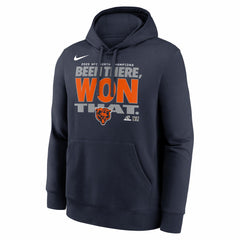Chicago Bears 2025 NFC North Division Champions Locker Room Trophy Collection Hoodie - Navy | Nike for sale