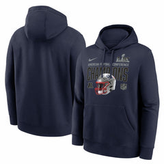 New England Patriots 2025 AFC Champions Glory Shield Hoodie - Navy | Nike sale