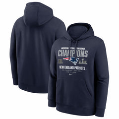 New England Patriots 2025 AFC Champions Team Nation Hoodie - Navy | Nike discount