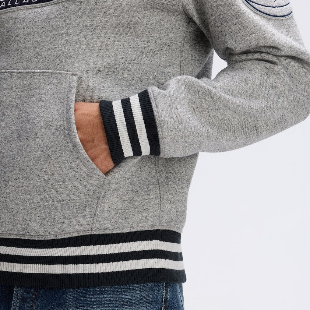 Dallas Cowboys IconicFleece Tipped Hoodie - Heather Gray online