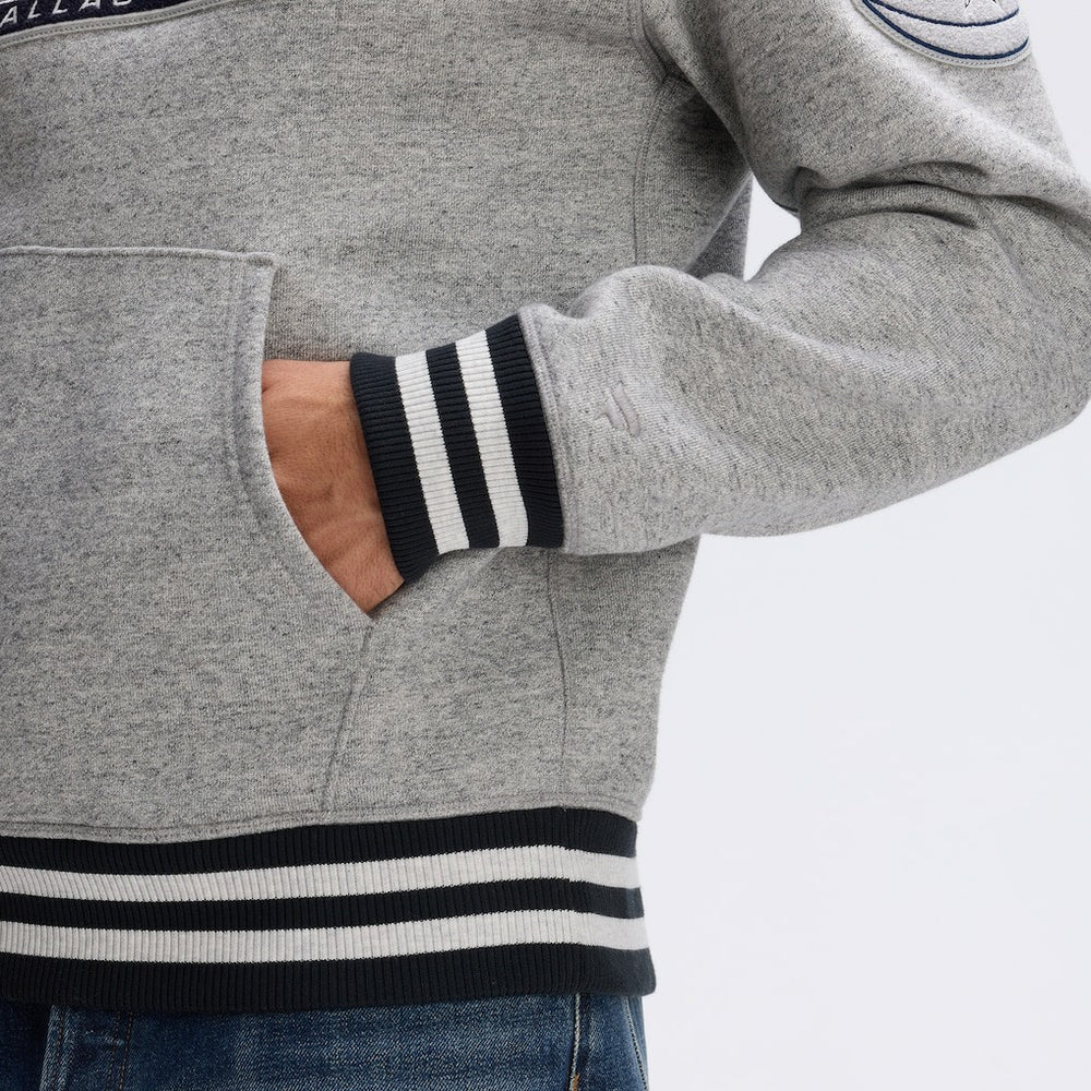 Dallas Cowboys IconicFleece Tipped Hoodie - Heather Gray online