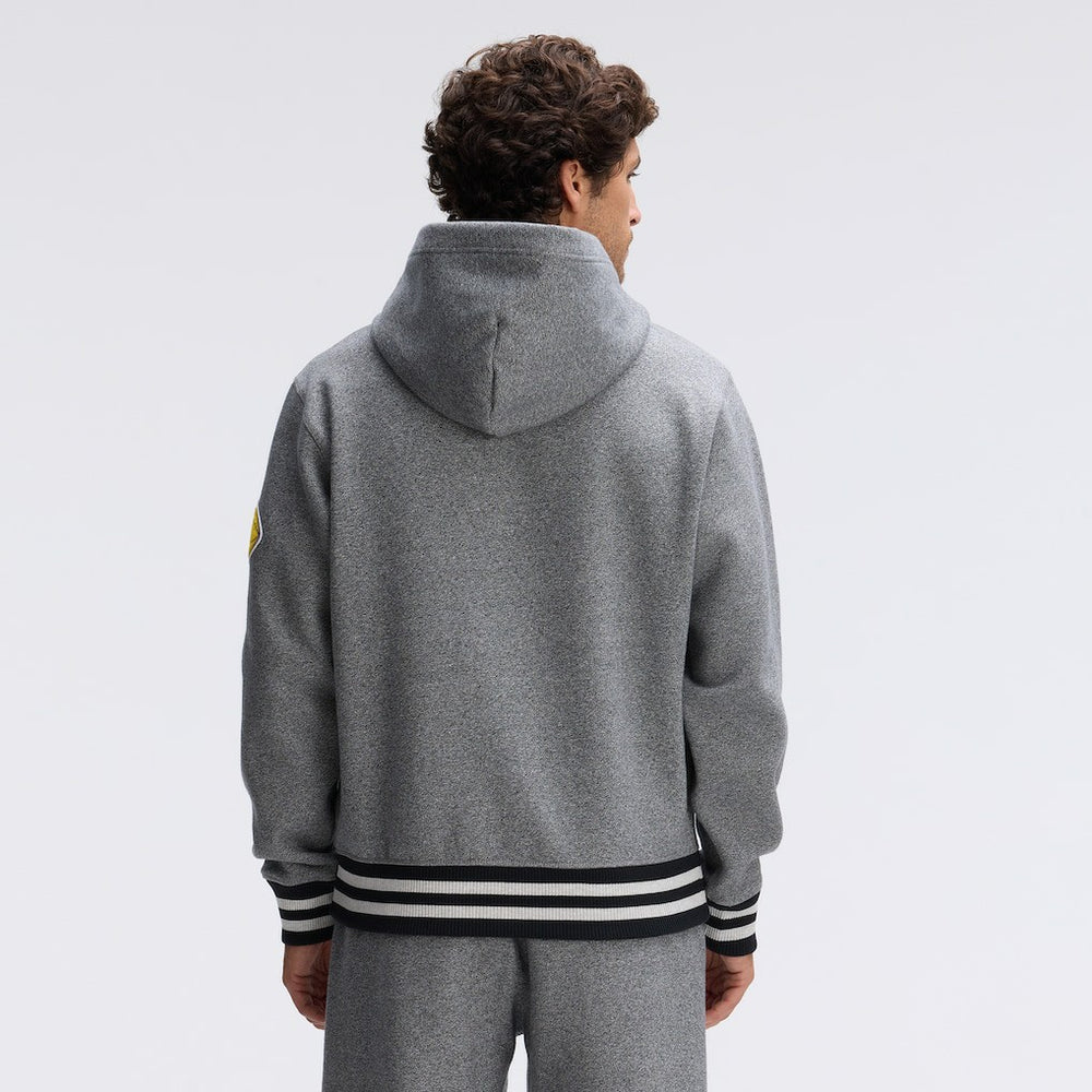Minnesota Vikings IconicFleece Tipped Hoodie - Athletic Heather Gray outlet