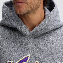 Minnesota Vikings IconicFleece Tipped Hoodie - Athletic Heather Gray outlet