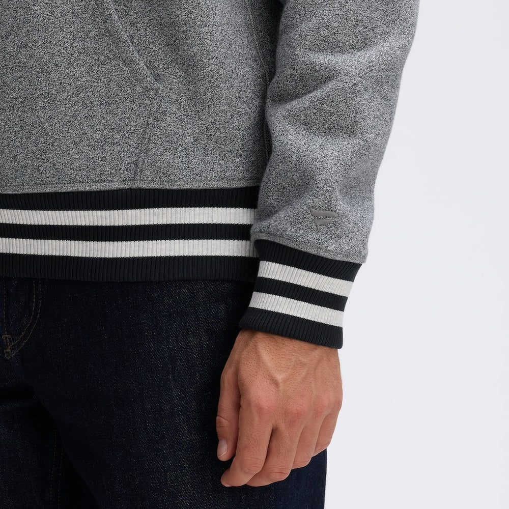 Baltimore Ravens IconicFleece Tipped Hoodie - Athletic Heather Gray online
