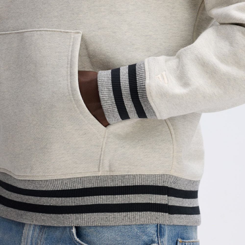 Las Vegas Raiders IconicFleece Tipped Hoodie - Oatmeal sale