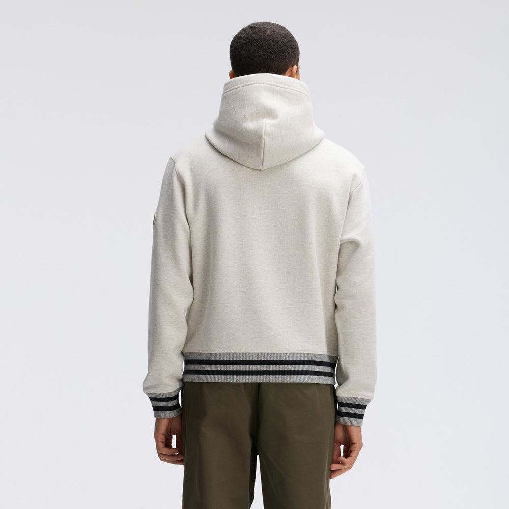 Green Bay Packers IconicFleece Tipped Hoodie - Oatmeal online