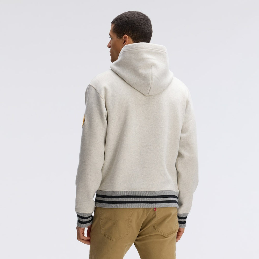 Washington Commanders IconicFleece Tipped Hoodie - Oatmeal discount