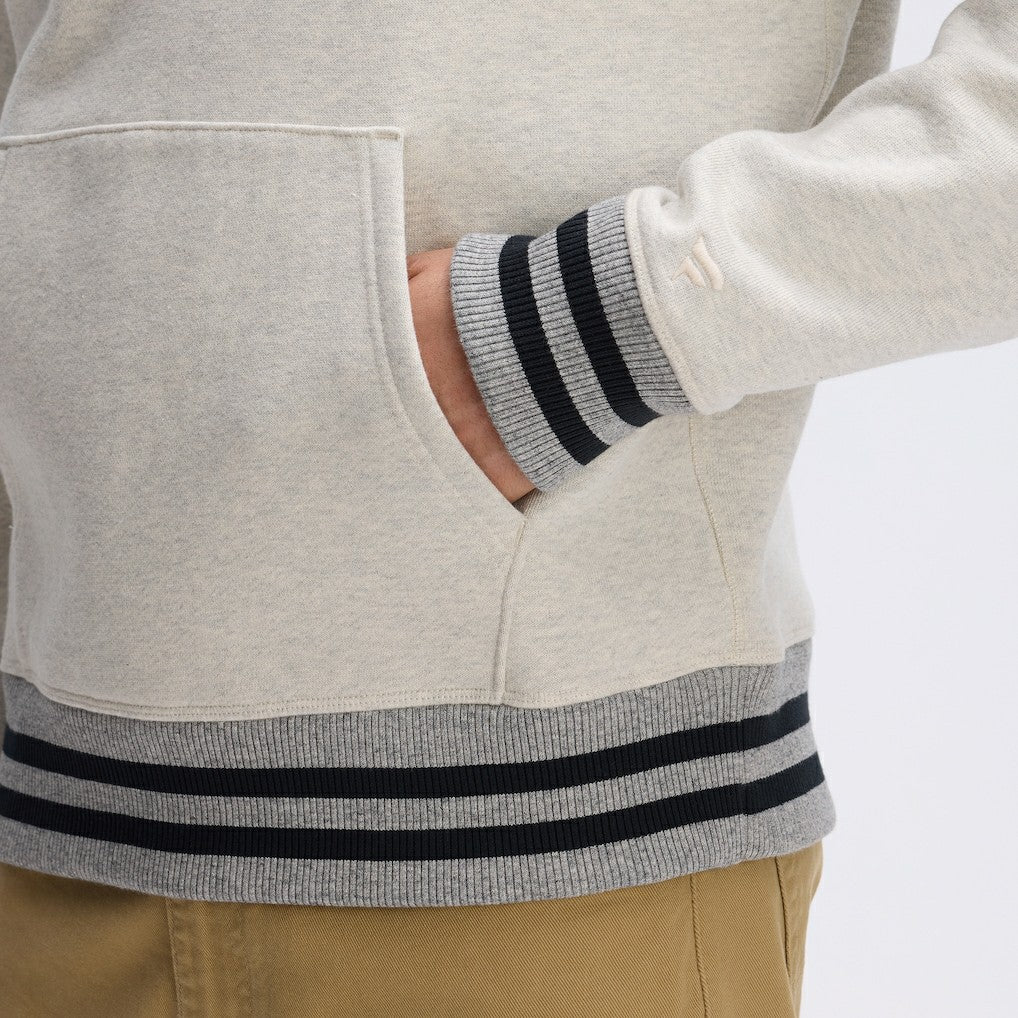 Washington Commanders IconicFleece Tipped Hoodie - Oatmeal discount