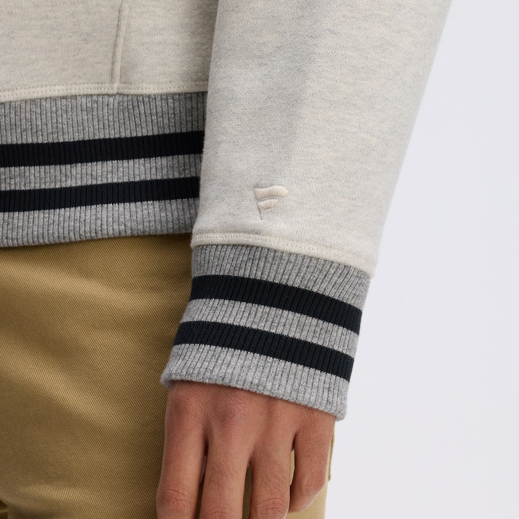 Washington Commanders IconicFleece Tipped Hoodie - Oatmeal discount