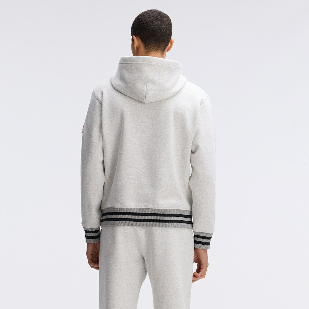 Buffalo Bills IconicFleece Tipped Hoodie - Heather Gray sale