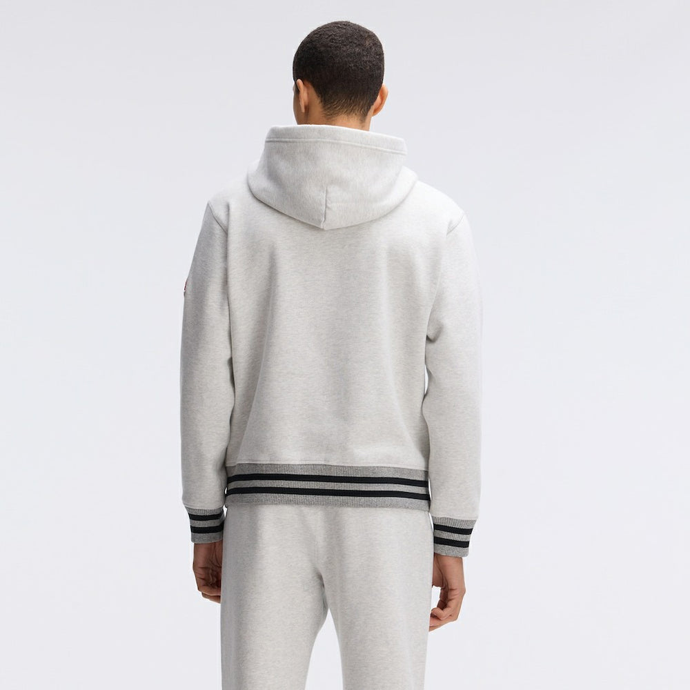 Buffalo Bills IconicFleece Tipped Hoodie - Heather Gray sale