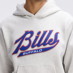 Buffalo Bills IconicFleece Tipped Hoodie - Heather Gray sale