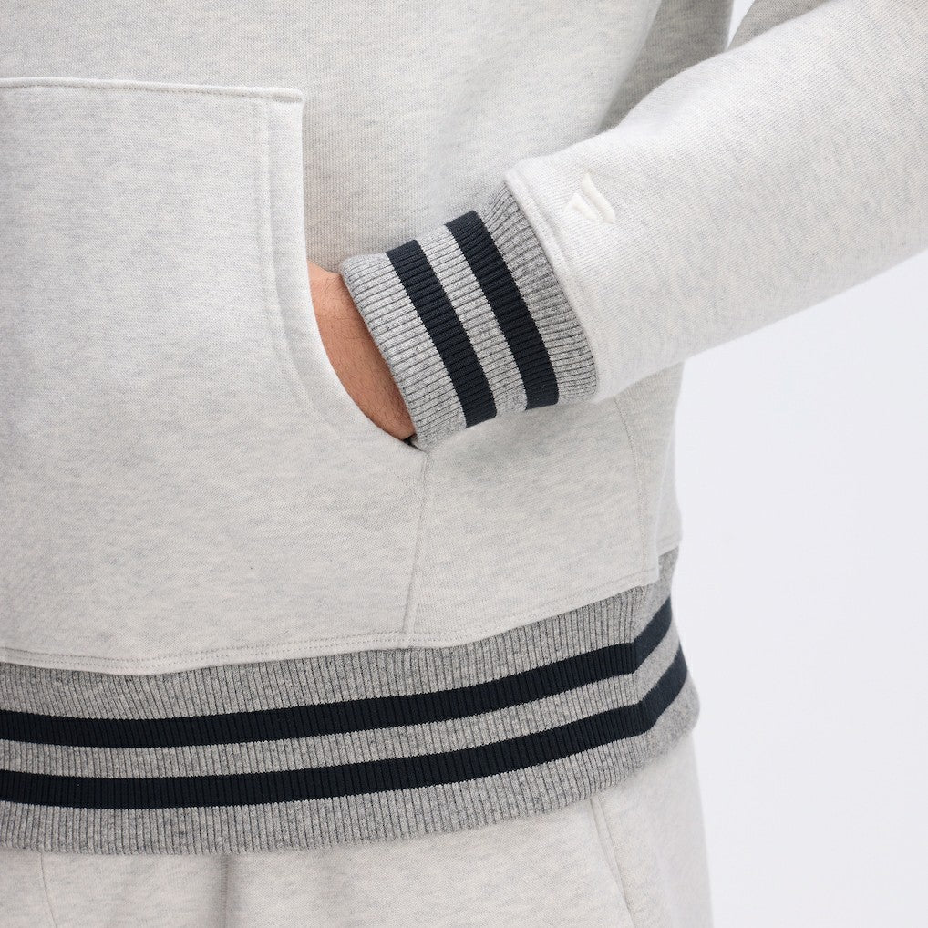 Buffalo Bills IconicFleece Tipped Hoodie - Heather Gray sale