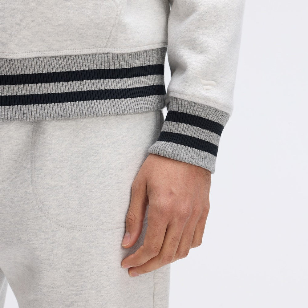 Buffalo Bills IconicFleece Tipped Hoodie - Heather Gray sale