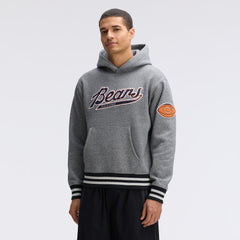 Chicago Bears IconicFleece Tipped Hoodie - Athletic Heather Gray outlet