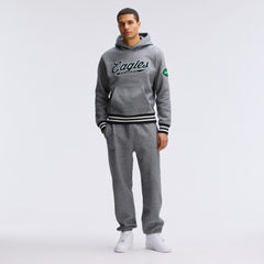 Philadelphia Eagles IconicFleece Tipped Hoodie - Athletic Heather Gray sale