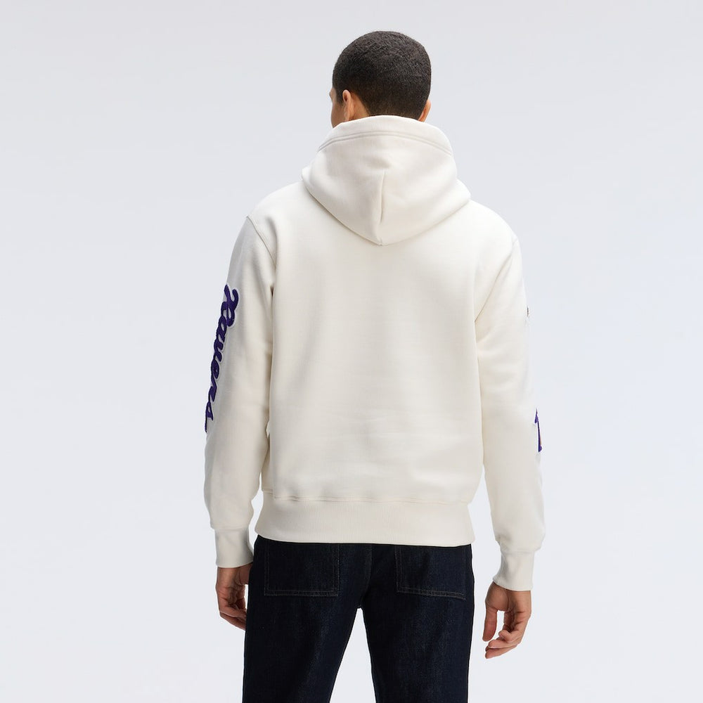 Baltimore Ravens IconicFleece Letterman Hoodie - Oatmeal discount
