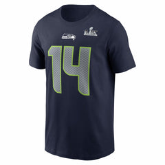Sam Darnold Seattle Seahawks Super Bowl LX Patch Name & Number T-Shirt - College Navy | Nike on sale