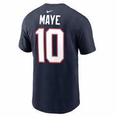 Drake Maye New England Patriots Super Bowl LX Patch Name & Number T-Shirt - Navy | Nike cheap