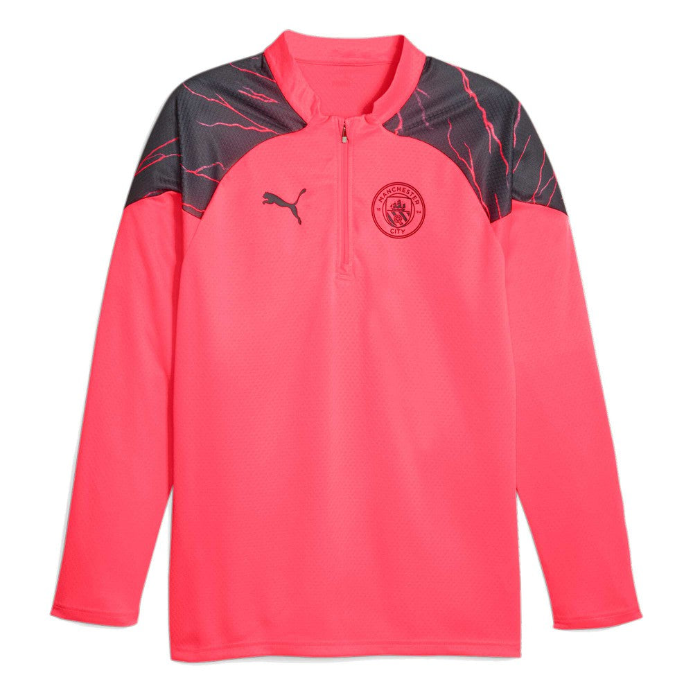 Manchester City 2023/24 Quarter-Zip Training Top - Red | Puma for sale