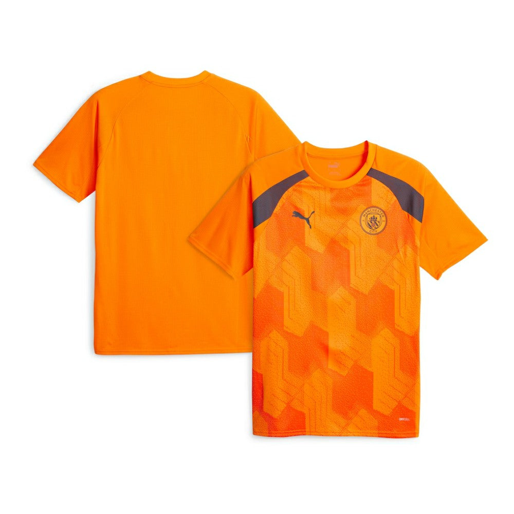 Manchester City 2023/24 Pre-Match Jersey - Orange | Puma discount