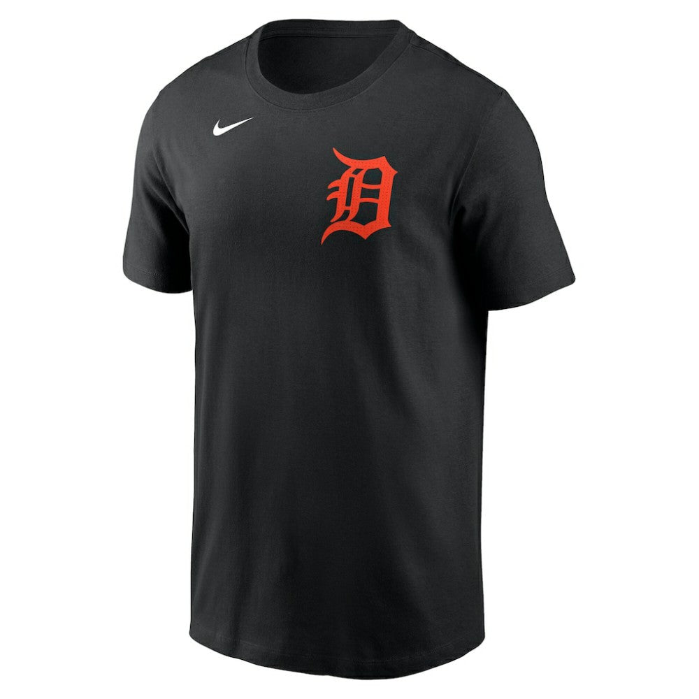 Tarik Skubal Detroit Tigers Fuse Name & Number T-Shirt - Black | Nike