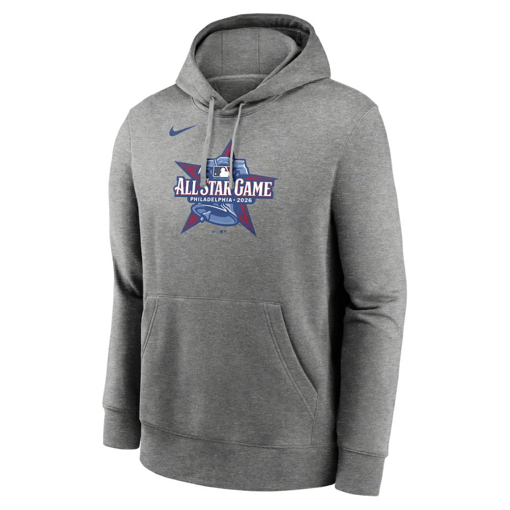 2026 MLB All-Star Game Logo Club Pullover Hoodie - Heather Charcoal | Nike