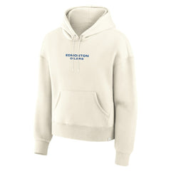 Edmonton Oilers Fanatics Women's Neutral Zone Legacy Hoodie Cream